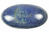 Polished Lapis Lazuli Palm Stone - Pakistan #250676-1